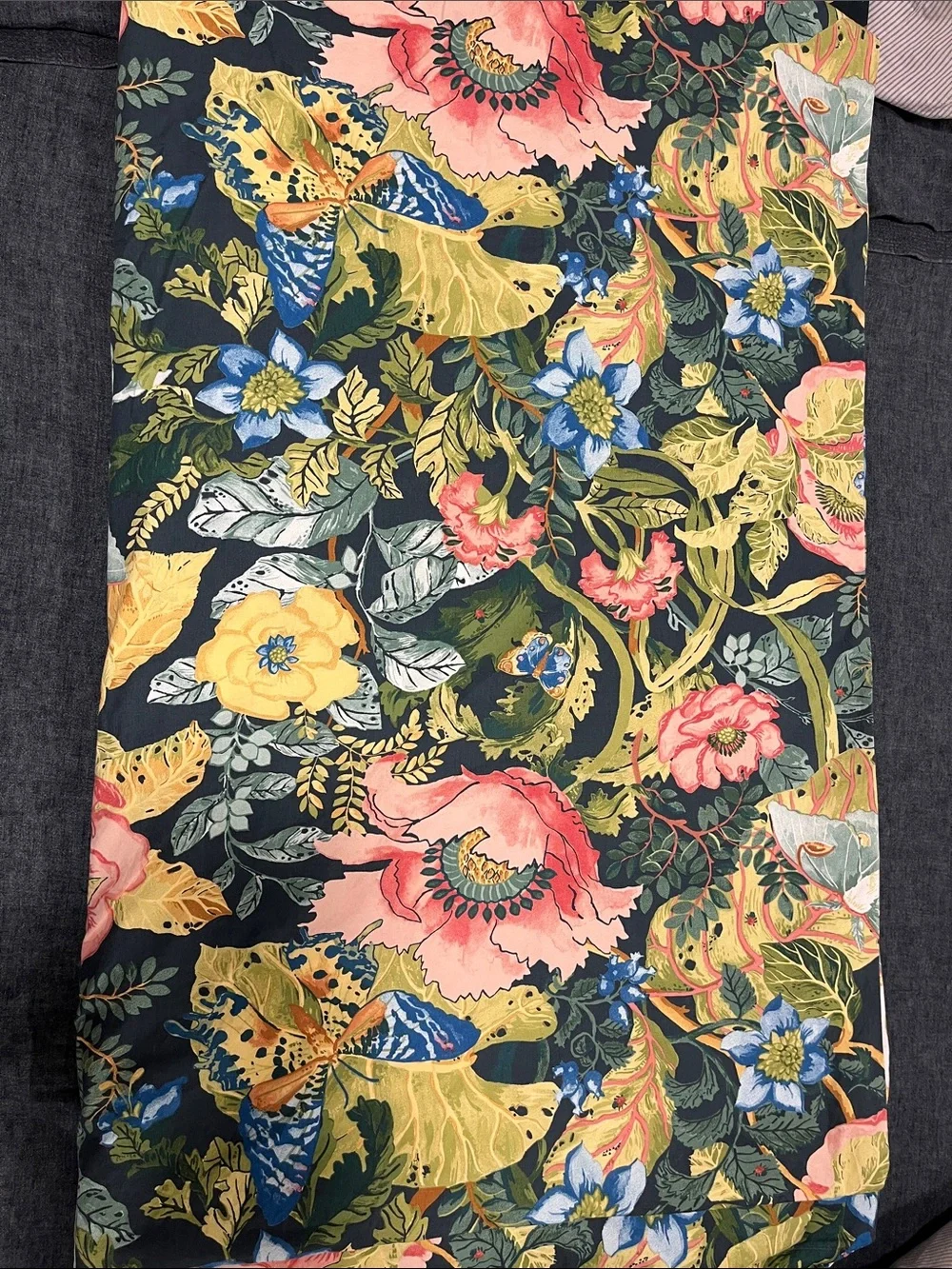 Pottery Barn Duvet Cover Lyla Garden Reversible
